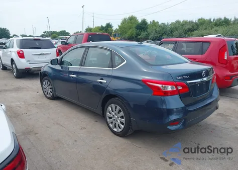 2017 Nissan Sentra Sv из США, поврежденный, VIN 3N1AB7AP8HY214936